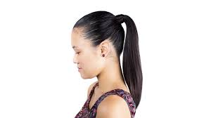 A sleek ponytail really celebrates your features and looks beautiful from every angle, says hairstylist deycke heidorn, who created the look above on frankie wall. Sleek Ponytail Hair How To Slicked Back Ponytail Look