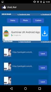 Many of the classic features of facebook are available on the app, such as sharing to a timeline, liking photos, searching for people, and editing your profile and groups. Fb Auto Liker Get Fb Likes For Android Apk Download