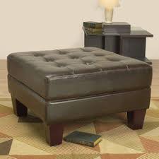 Kick up your feet and rest them on top of one of these ottomans. Ottoman And Coffee Table