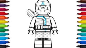 How To Draw Lego Zane From Ninjago Sons Of Garmadon Youtube