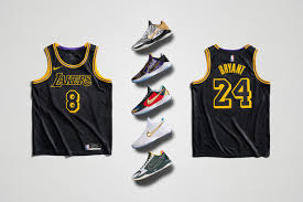 Retired on december 18, 2017 in honor of kobe bryant, led the lakers to five championships, three while wearing #8 and two while wearing #24. Nike Mamba Week To Feature New Kobe Bryant Sneakers Jersey Los Angeles Times
