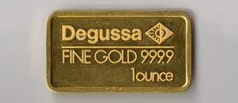 Degussa bank blz sort codes in troisdorf. Goldbarren Wiki Bilder Von Degussa Ag Anlagebarren