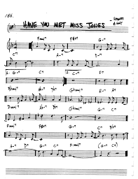 Have You Met Miss Jones Lead Sheet Pdf By Richard Rodgers