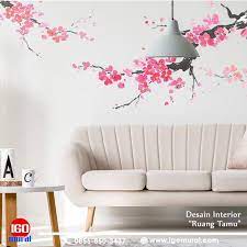 Ruang tamu juga lebih terasa hangat. Pin Di Lukis Dinding Ruang Tamu