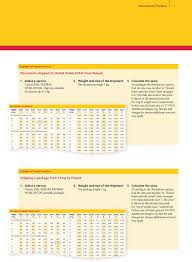 Ship and track parcels with dhl express. Price List 2015 International Services Price List Pdf Free Download