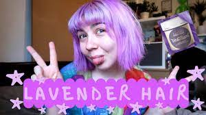 Premium natural semi permanent hair color. Dying My Hair Purple With Directions Lavender Youtube