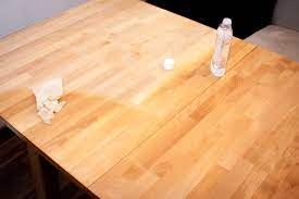 Sie sie einfach abschleifen und erneut behandeln. Projekt Ikea Tisch Norden Abschleifen Unser Kreativblog