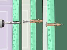 Although this is not absolutely necessary, you can use a nail to make a tiny indention on your mark. How To Use Dry Wall Anchors 9 Steps With Pictures Wikihow