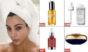 If you've seen one of her many selfies, then you'll be one of the many people that covets her infamous looks. Kim Kardashian Spends 4 200 On Her 17 Product Skincare Routine Kim Kardashian Skin Care Skin Care Routine Beauty Routine Checklist