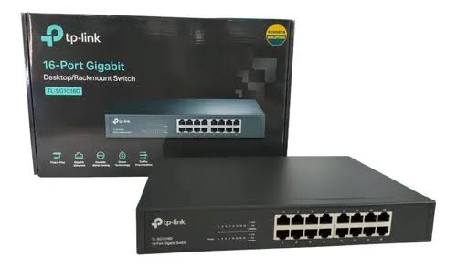 Switch De Escritorio 166 Puertosos Gigabit
