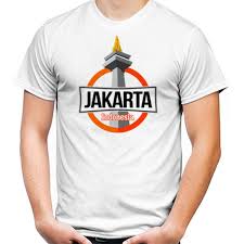 Pakai beberapa aplikasi desain baju keren ini di pc dan android seperti berikut. Jual Kaos Jakarta Indonesia Print Kaos Pria Redmango Premium Custom Ciptaloka Com