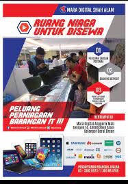 Pengurusan mara selangor info usahawan,program mara,pengajian mara & info terkini mara tel pengarah mara negeri selangor jalan pahat l 15/l, seksyen 15, 40200 shah alam, selangor shah alam 40200. Mara Digital Shah Alam Photos Facebook