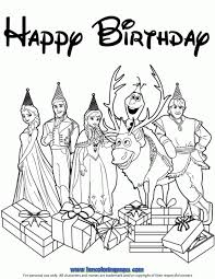 1:36 coloring pages shosh channel 417 просмотров. Happy Birthday Frozen Personalized Coloring Page Coloring And Drawing