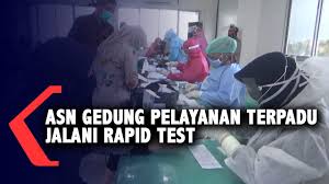 270 Asn Di Pontianak Jalani Rapid Test Youtube