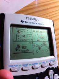 Graphing Calculator Retro Games Art Graphing Calculator Graphing Calculator