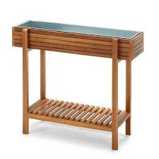 Hochbeet Akazie Fsc 100 90x30x75cm Natur Hochbeet Haus Deko Wohnen