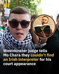 We were going to have one today, but I will be blunt. We couldn't find  one." Earlier today, Mo Chara, Liam Óg Ó hAnnaidh, appeared in court for an  alleged terror offence.