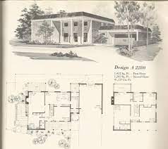 70s Vintage House Plans Mid Century Homes Vintage House Plans House Plans With Pictures Architectural House Plans