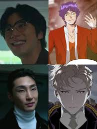 They really did everything they could to make the actors more accurate in  portraying my two favorite characters in the manhwa. It's okay with the  hair color, they look more realistic with