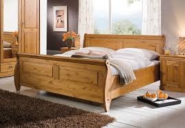 Dadurch wird die holzsubstanz geschützt, im gegensatz zu lackierten. Bett 180x200 Roland Kiefer Massiv Honigfarben Lackiert Casade Mobila