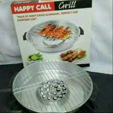 Daftar harga panggangan sate terbaru juni 2021. Happy Call Grill Panggangan Bulat Panggangan Sate Kompor Bakaran Shopee Indonesia