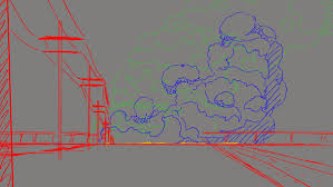 Andrew Stadler Animated Debris Effects Explosions Fire Genga Production Material Andrew Animated De Smoke Animation Animation Storyboard Fire Animation