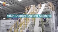 Adult Diapers Making Machine | Fully Automatic Diaper Manufacturing Plant