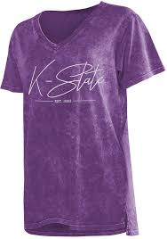 K State Wildcats Womens Purple College Short Sleeve T Shirt 20830302 Shirts College Shirts College Hoodies