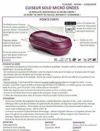Tupperware Cuiseur Solo Tupperware Recette Tupperware Produit Tupperware