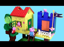 Hoy os traigo la manualidad que más éxito ha tenido en casa. Peppa Pig Treehouse Lego Blocks Playset La Casa Del Arbol Bloques Construccion Tree House Kids Arab1000