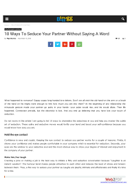 Subtle / subtler / subtlest. 10 Ways To Seduce Your Partner Without Saying A Word By Smuggbugg Issuu
