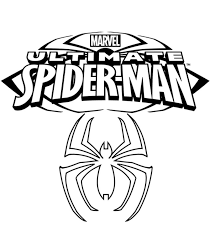 Marvel Ultimate Spiderman Logo Coloring Pages Spiderman Love Coloring Pages Coloring Pages