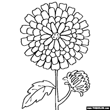 Chrysanthemum Flower Online Coloring Page Mums Flower Coloring Pages Printable Flower Coloring Pages Online Coloring Pages