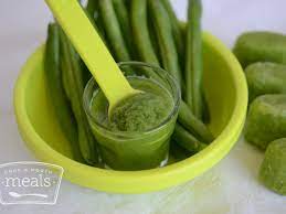 Baby Food Green Bean Recipe Once A Month Meals