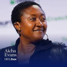 Black Women doing Powerful things. Meet Aicha Evans the CEO of Zoox Car.  The Zoox car is a self-driving, bidirectional vehicle designed specifically  for urban environments. It has a distinctive, symmetrical design