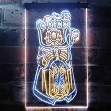 Avengers Infinity Gauntlet Neon Sign Led Lab Cave Led Lab Cave