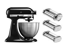 4.7 out of 5 stars. Kitchenaid Pasta Set Stand Mixer Classic Black And Pasta Attachments 5k45ssbob 5ksmpra Buy Online In Andorra At Andorra Desertcart Com Productid 168366543