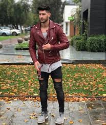 Pin By Chris Gauss On Casual Classic Mens Style Guide Brown Leather Jacket Men Leather Jacket Outfits