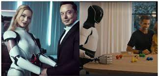 Life is about to come to an end” – Netizens react as Elon Musk unveils  Tesla's Optimus Robots that can babysit kids, clean the house, be your  friend and walk your dogs (