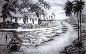 5 out of 5 stars. Pencil Sketch Of Nature