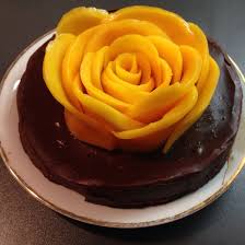 Schoko Passionsfrucht Torte Cake Food Desserts