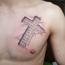 Cross tattoo pictures with bible verses cross tattoos. Pin On Ideas For Tattoos For Men