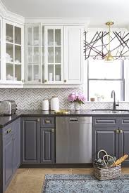 Mismatched Kitchen Cabinets Are A Good Way To Escape From The Ordinary Page 2 Of 3 Kitchen Two Tone Kitchen Cabinets Grey Kitchen Cabinets Kitchen