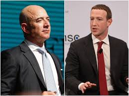 Jeff bezos was already the world's richest man. Facebook And Amazon Ceos Add 14 Billion To Net Worths In Single Day Business Insider