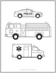 Most of important thing is the art of coloring. Emergency Vehicles Coloring Page Truck Coloring Pages Firetruck Coloring Page Emergency Vehicles