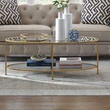 Home Decorators Collection Bella Aged Gold Oval Glass Coffee Table 9967300910 The Home De In 2020 Coffee Table Coffee Table Decor Living Room Table Decor Living Room