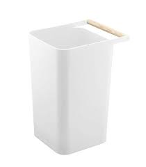 Yamazaki Home 3132 Como Trash Can White Yamazaki Home Https Www Amazon Com Dp B01c897jt0 Ref Cm Sw R Pi Trash Can Trash And Recycling Bin Kitchen Trash Cans