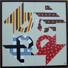 Stamp Basket Block For The Post Office From A Stamp Designed From An Antique Quilt Barn Quilts Old Quilts Barn Quilt