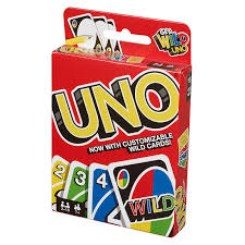 Hold your cards with your feet! Uno Card Game 42003 Mattel