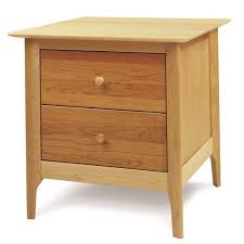 Two drawer solid wood nightstand. Sarah Two Drawer Nightstand Creative Classics